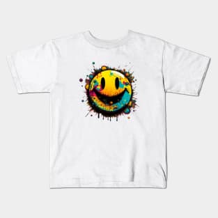 Smiley Face Kids T-Shirt